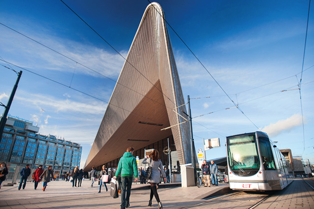 Iconic Landmark: New Central Station, Rotterdam