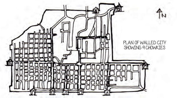 Ancient-Tech-JANTAR-MANTAR-jaipur-plan-walled-city-showing-9-chowkies