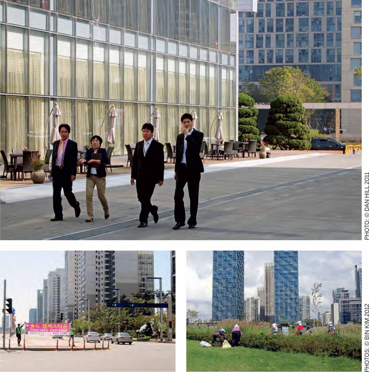 Smart-Cities-streetscapes-chaotic-livelihood-established-cut-paste-towers-New-Songdo-replicability-urban-muted-architecture