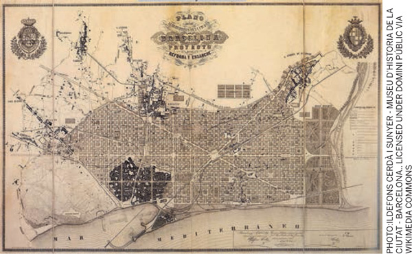 Transforming-Infrastructure-to-Landscape-Barcelona-Plan-Cerda-1859
