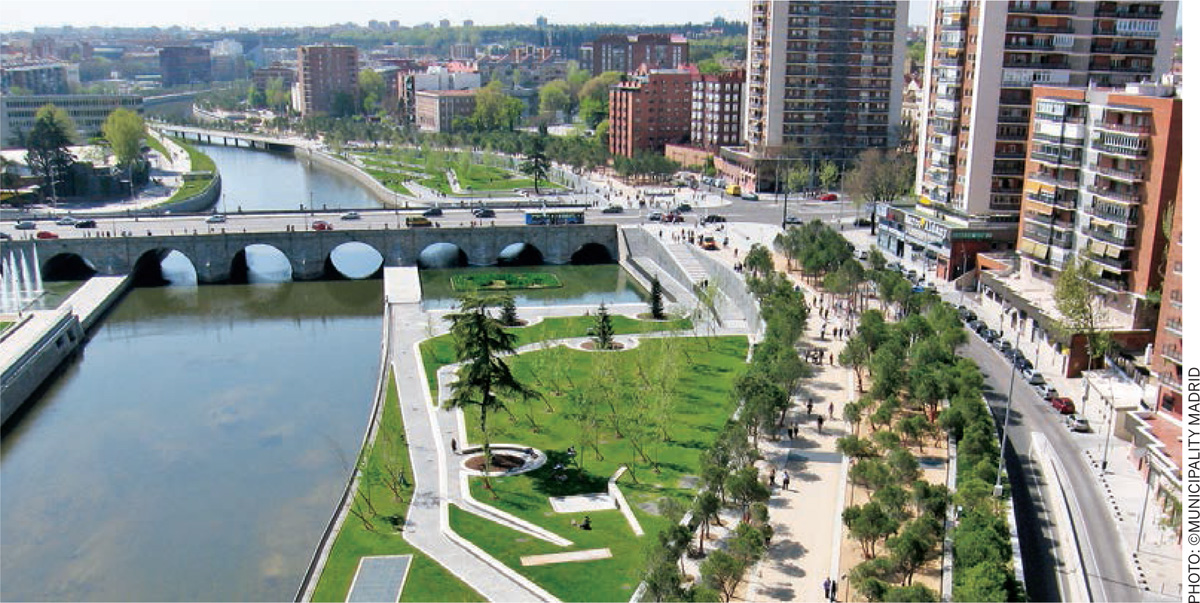 Transforming-Infrastructure-to-Landscape-Madrid-RIO-Project