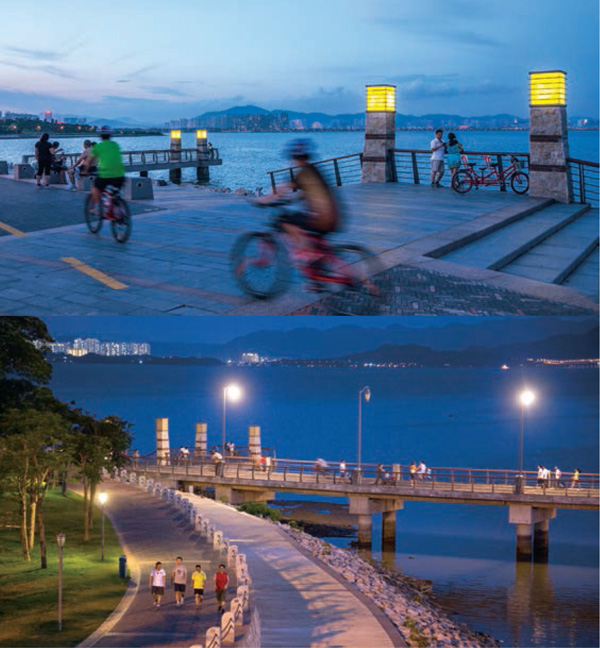 China’s-Garden-City-Multilevel-lawns-walking-routes-bicycle-tracks-fishing-piers-vantage-spots