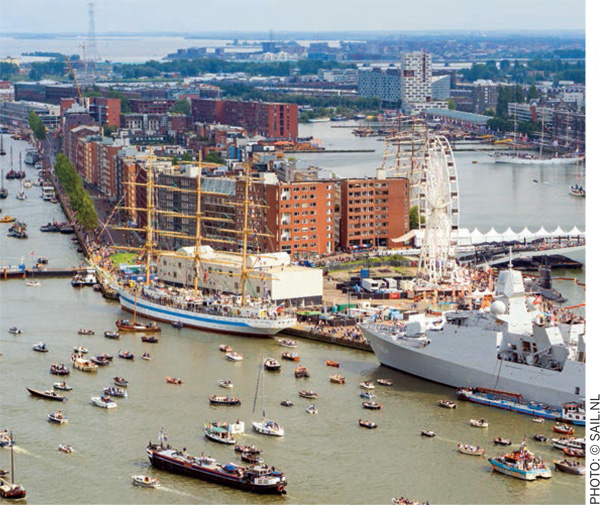 Water-as-Public-Space-Tall-ships-small-boats-quays-Sail-Amsterdam