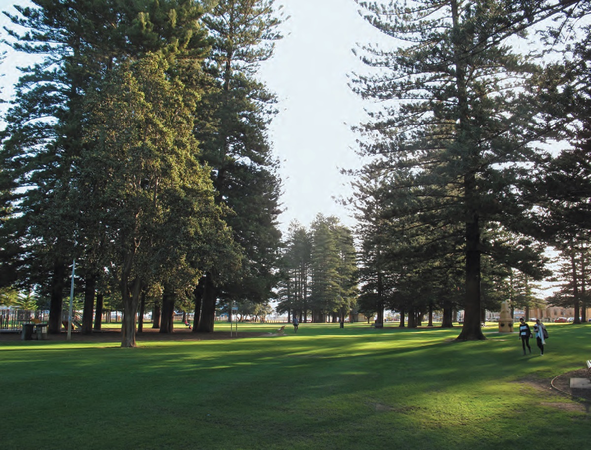 Green-Infrastructure-in-Australian-Cities-Esplanade-Park-Freemantle-urban-established-Victorian-period-community