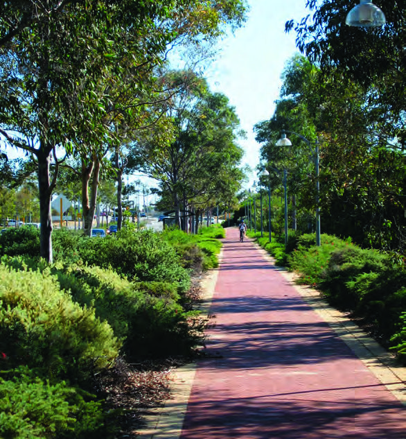 Green-Infrastructure-in-Australian-Cities-suburban-street-Perth-footpath-shaded-green-pathway