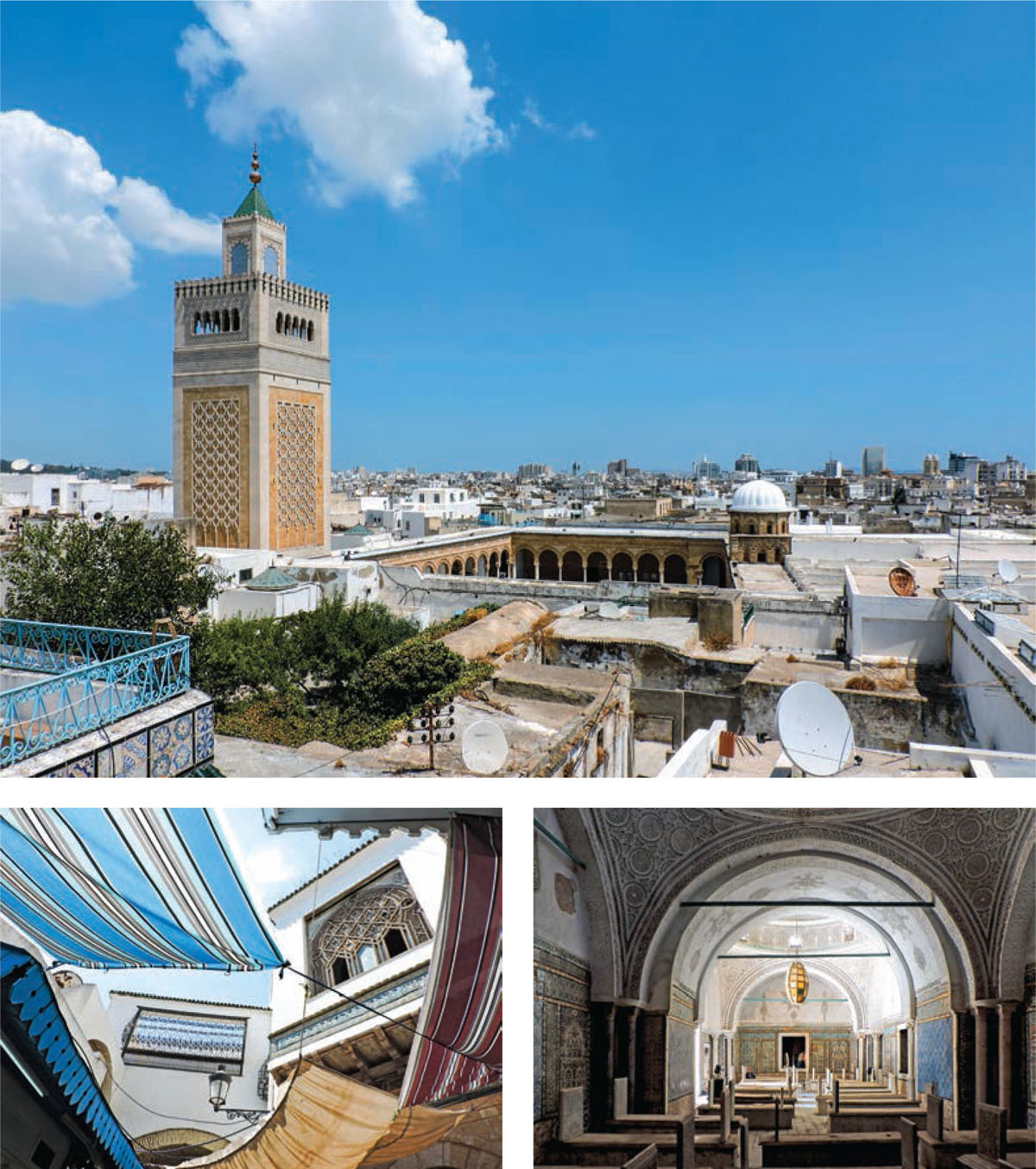 Notes-Tunisia-Ruins-Resurrections-Resorts-Al-Zitouna-Mosque-Tunis-Medina-Carthage-mashrabiyas-Tourbet-El-Bey-mausoleum-Husseinite-Beys-Ott