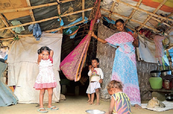 Basava-Project-Temporary-shelter-community