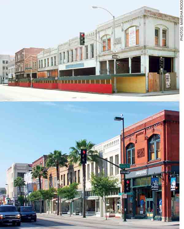 Transformation-Old-Pasadena-Buildings-Fair-Oaks-Avenue-before-after-revitalisation
