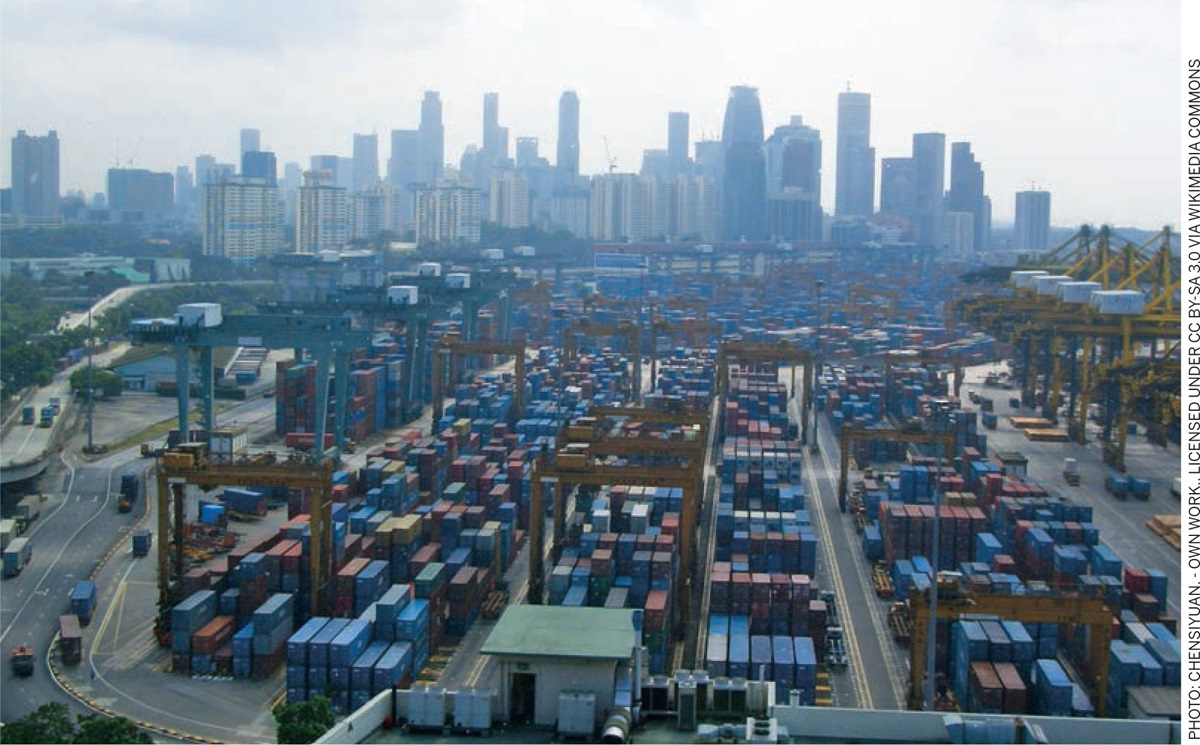 Balancing-Economy-and-Environment-Singapore-port