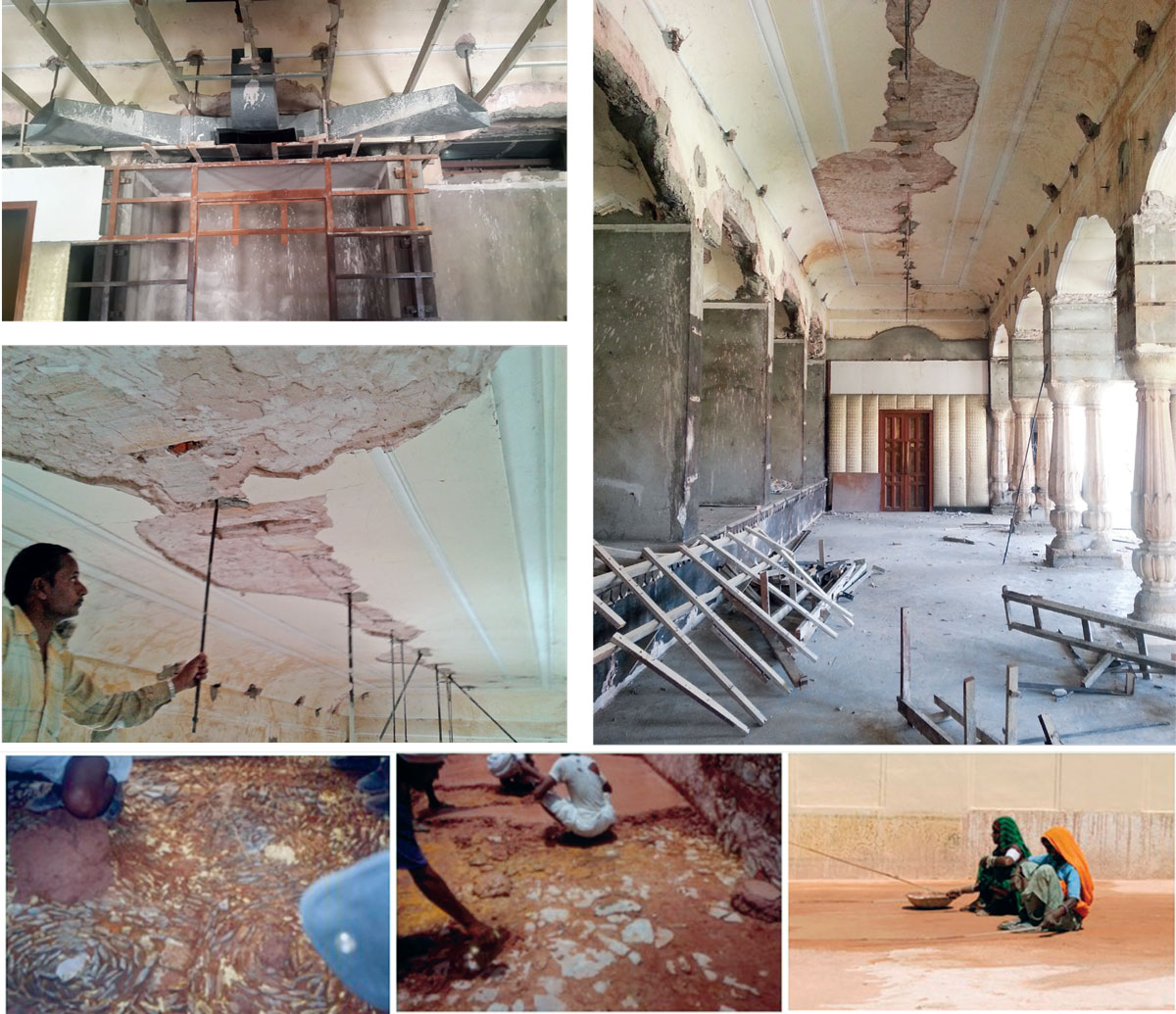 Conserving-18th-Century-Summer-Garden-Palace-Air-conditioning-ducts-barrelvaulted-stone-masonry-Rathal-Kharanza-Dhar