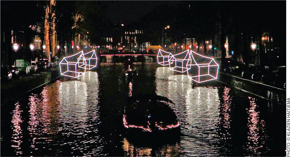 Amsterdam-Lights-Lighting-Design-Academy-threedimensional-twodimensional-15000-Studio-Klus-bikes