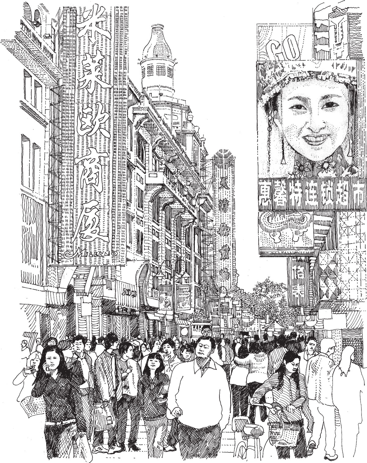 Impressions-Asian-Streets-Contrasting-interventions-three-dimensional-matrix-traditional-experience-Tientsin