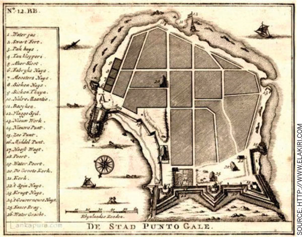 GALLE-Evolution-Colonial-Town-Historic-Map-Fort-1726