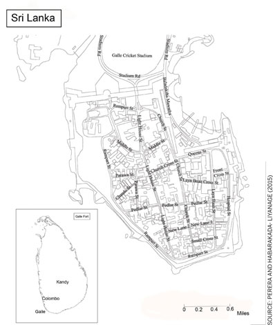 GALLE-Evolution-Colonial-Town-layout-Fort