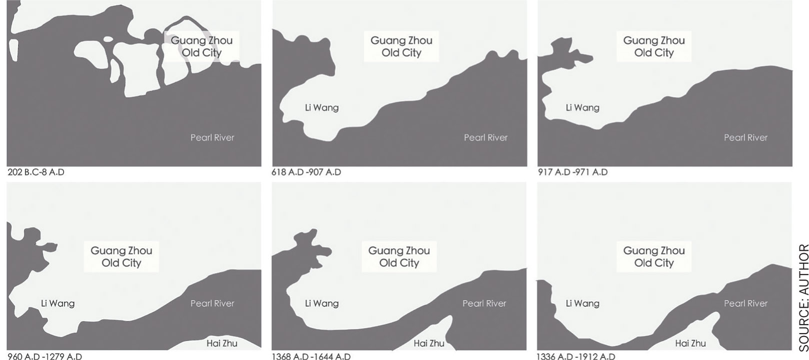 River-Place-interface-Pearl-edge-south-urban-expansion-human-activities