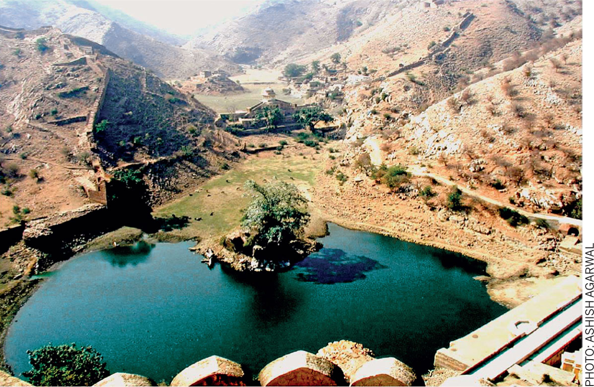 Art-Conserving-Indian-Cities-medieval-Amber-Arravalli-Hills-water-harvested-reservoirs-Sagar