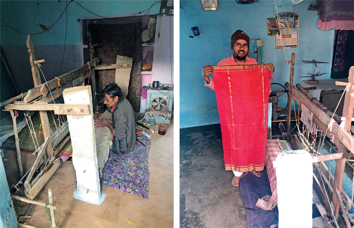 CHANDERI-Fabric-Resurrects-City-Weaver-residence-pit-handloom
