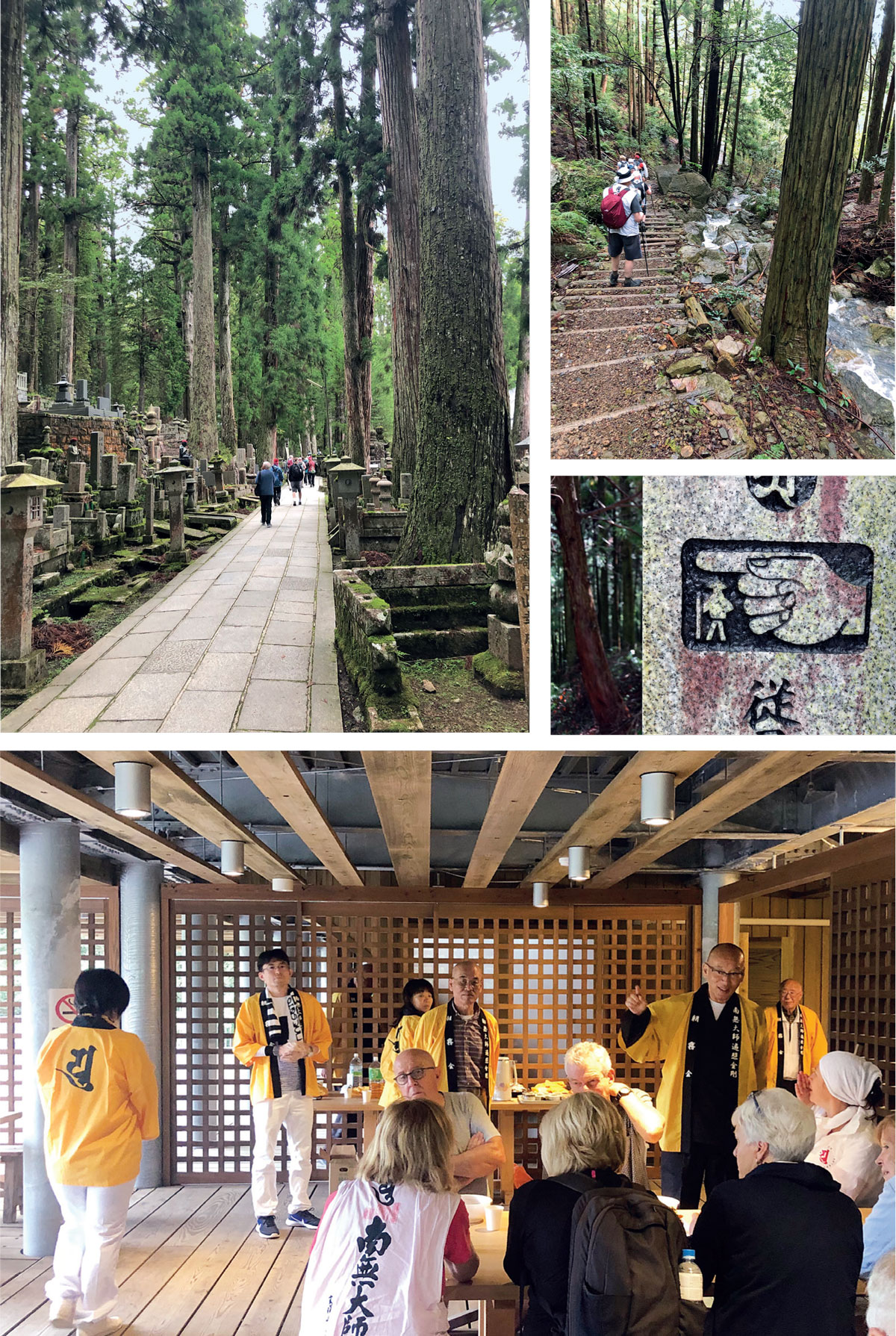 Walking-Search-Culture-Old-Japan-Okunoin-cemetery-sacred-Kyosan-ancient-cedar-trees-pilgrim-Shikoko-circuit-forests-temple