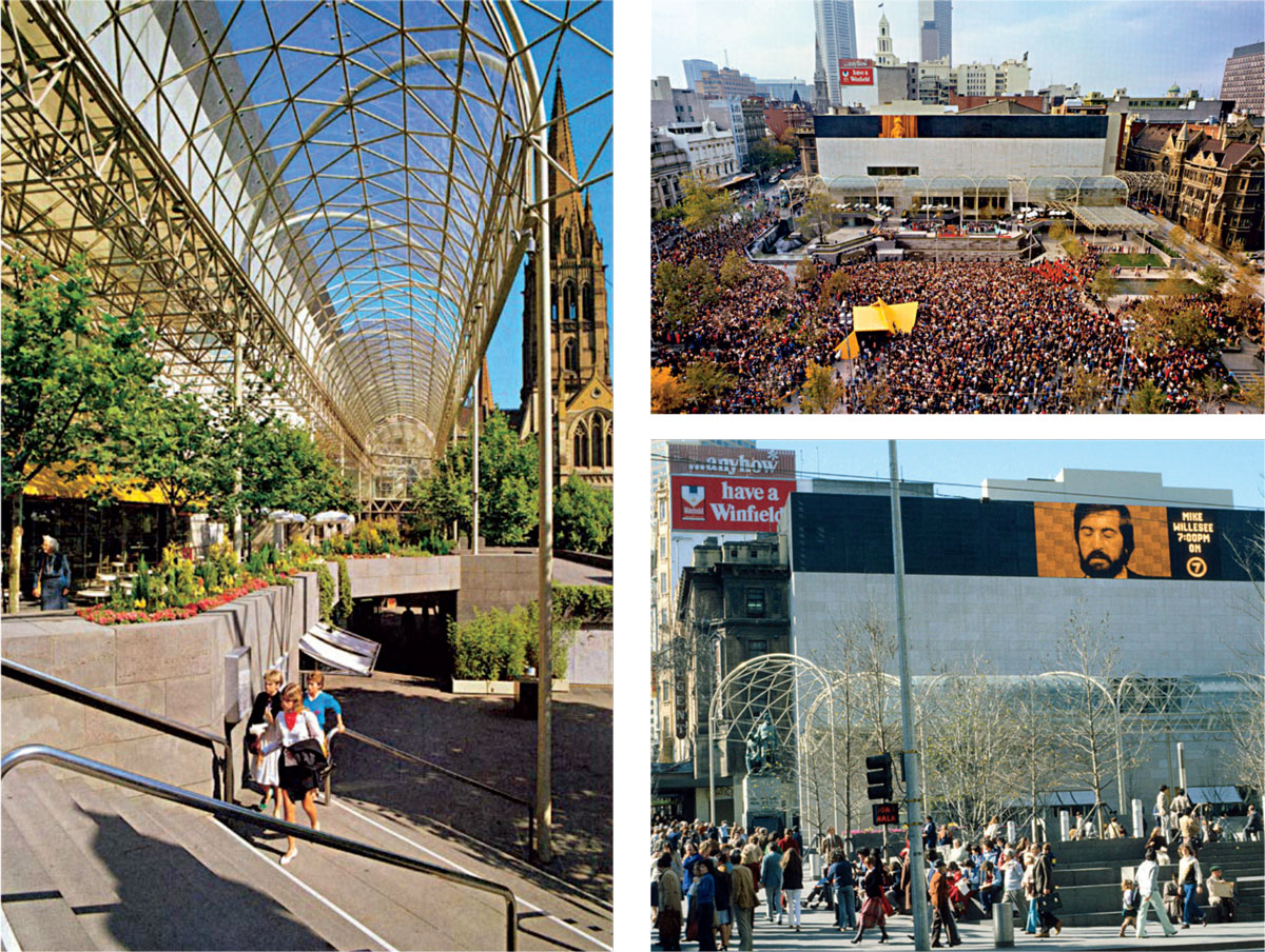 Workshopping-Public-Spaces-Melbourne-City-Square-included-cafes-shops-overlooking