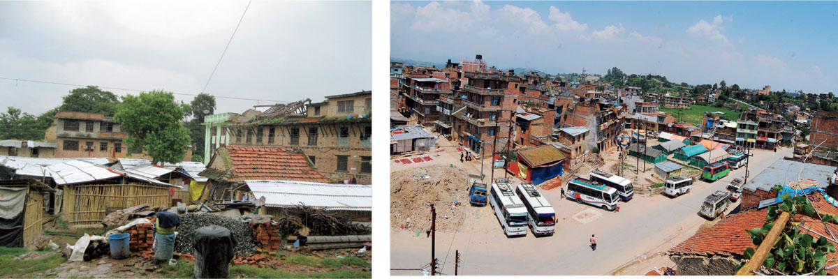 Designed-Disaster-Gardener’s-Square-occupied-temporary-shelters-post-earthquake-Playground-transformed-additional-layer-shelters-debris-collection-Activity-Map-Bungamati-2