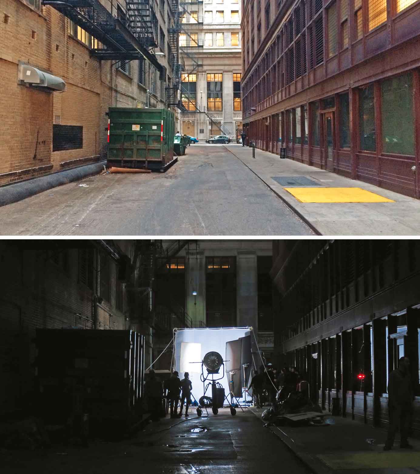multiplicity-city-alley-during-day-transforms-into-makeshift-photo-studio-night-loop-downtown