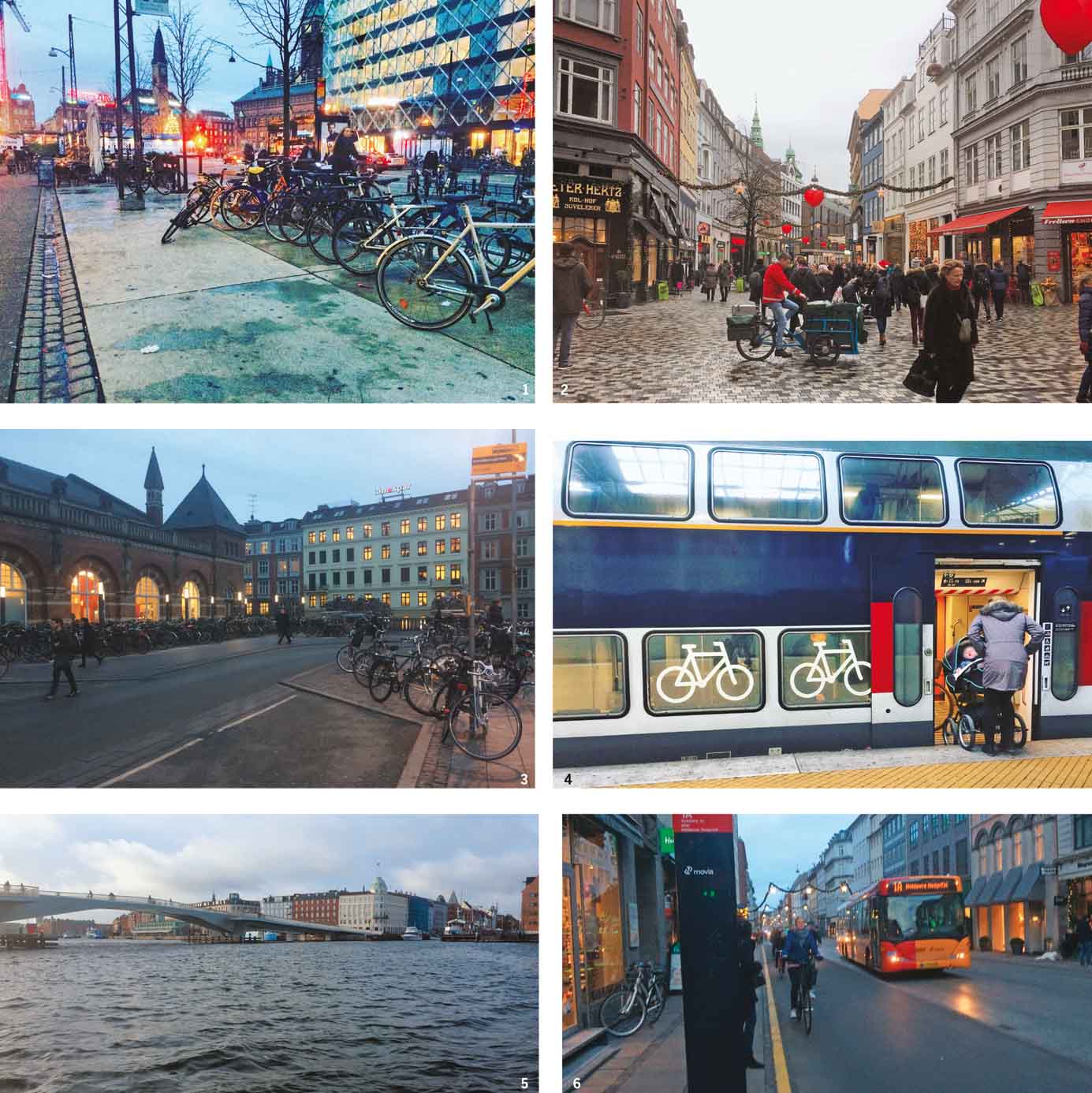 cycle-city-kobenhavns-danish-copenhagen-streets-cycle-king-jungle-rush-hour-parking-front-hotel-square-hc-anderson-boulevard-stroget-street-decorated-christmas-longest-pedestrian-shopping-europe-spanning-1km-jan-gehl-laboratory-research-public-spaces-systematically-study-work-converted-temporary-november-1962-inspired-number-post-world-war-II-germany-converted-zones-permanently-1964-multimodal-integration-central-station-københavns-hovedbanegård-number-lot-outside-station-seamless-city-people-opt-cycling-mode-choice-hop-trains-metro-longer-distances-bogie-exclusively-cyclists-cycles-s-train-covers-long-distances-provides-choic-ride-last-miles-inderhavnsbroen-one-bridges-city-connecting-nyhavn-west-christianhavn-east-mode-infrastructure-integration-treatment-road-widths-lanes-bus-stops-intersect-designated-lanes-refuge-created-stand-get-off-bus