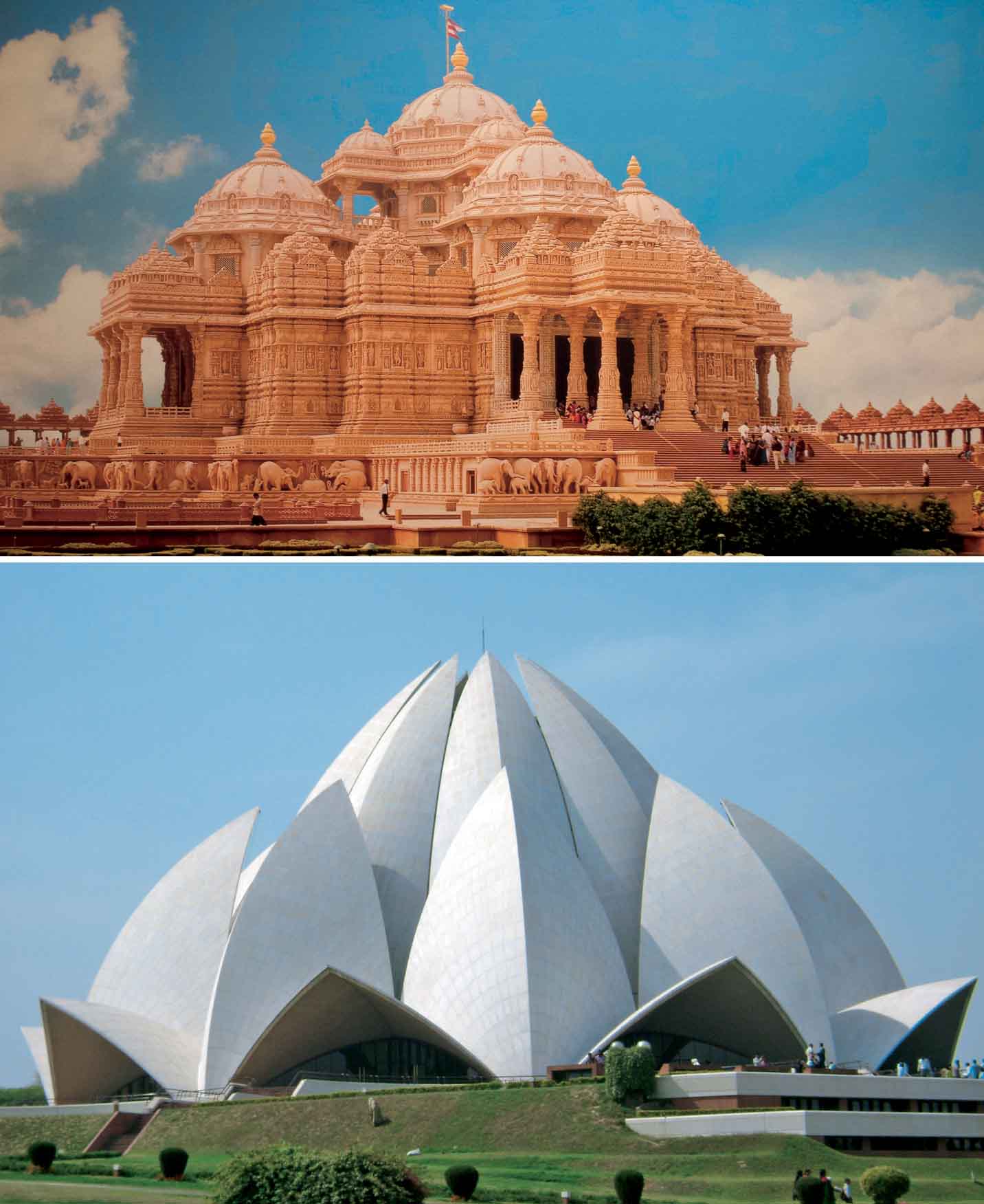 architectural-transformation-in-post-independence-akshardham-temple-lotus