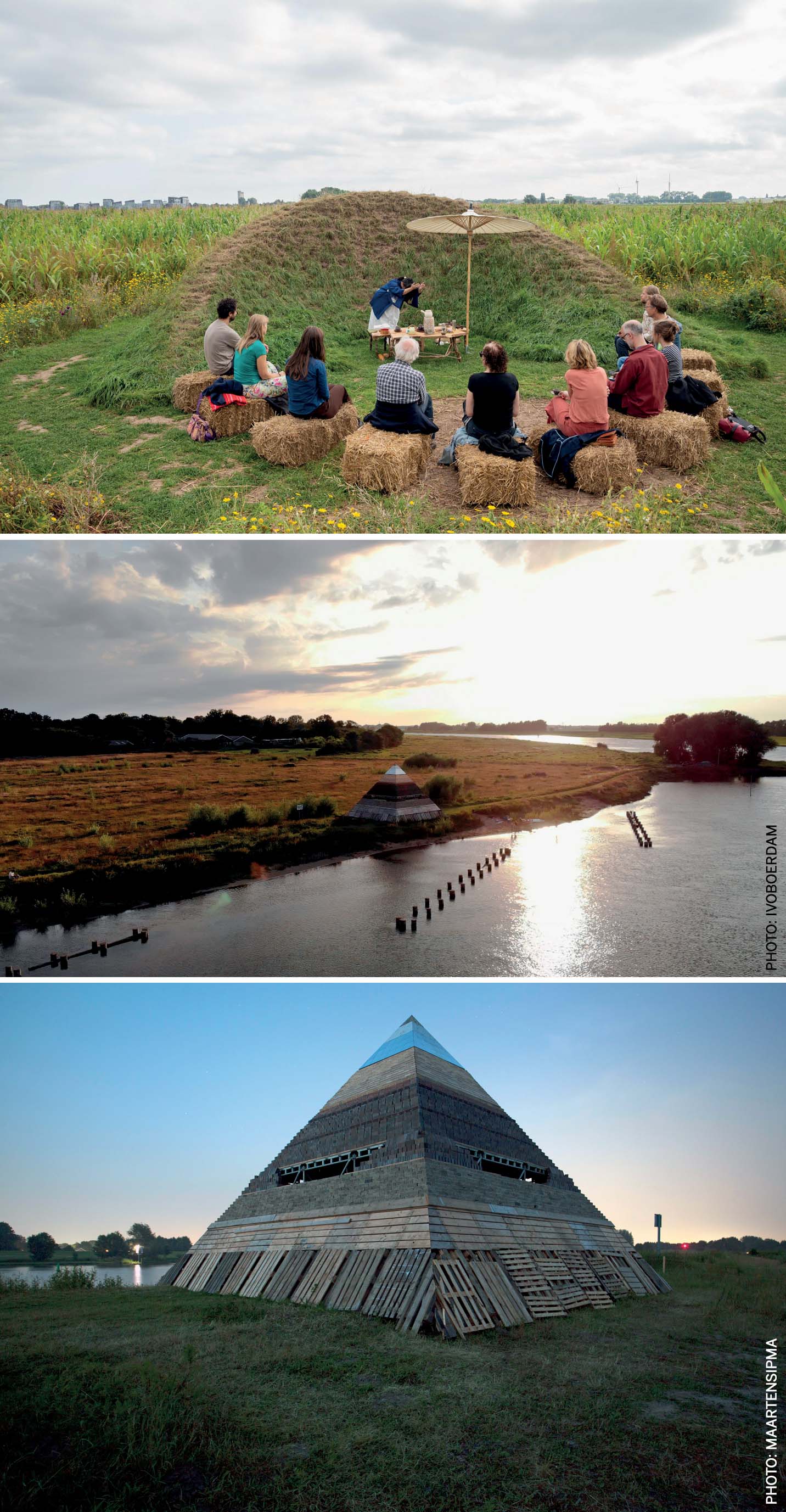 art-for-climate-sake-japanese-artist-haruka-matsuos-tea-ceremony-sculptor-adrien-tirtiaux-depicted-humanitarian-effect-climate-change-form-population-pyramid