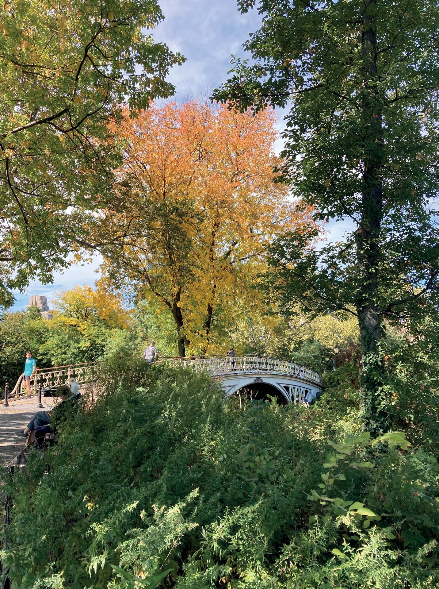 mind-in-the-city-runner-stretches-gothic-bridge-north-side-reservoir