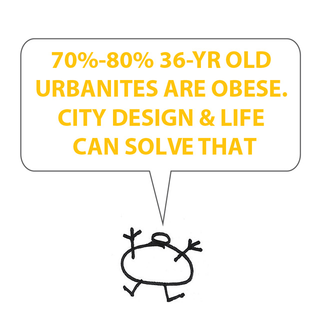 urban-mobility-hacks-70%-80%-36yr-old-urbanites-obese-city-design-life-solve