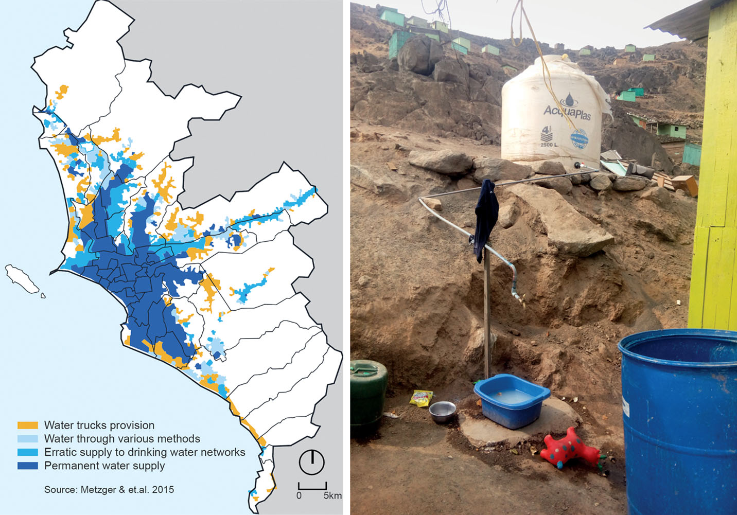 urban-waterscapes-informal-settlements-inequality-water-service-provision-lima-peru-everyday-practice-chasing-alternative-taps-site-context-jose-carlos-mariategui-settlement